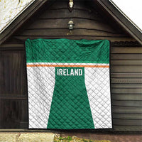 Ireland Rugby Quilt Old Retro Style