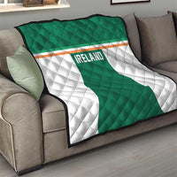 Ireland Rugby Quilt Old Retro Style