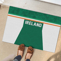 Ireland Rugby Rubber Doormat Old Retro Style