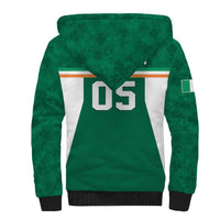 Custom Ireland Rugby Sherpa Hoodie Old Retro Style