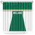 Ireland Rugby Shower Curtain Old Retro Style
