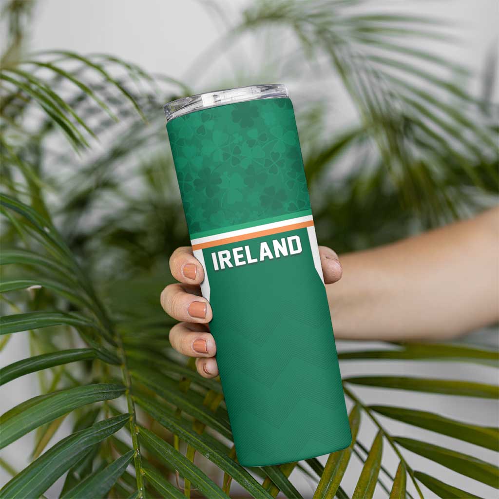 Custom Ireland Rugby Skinny Tumbler Old Retro Style