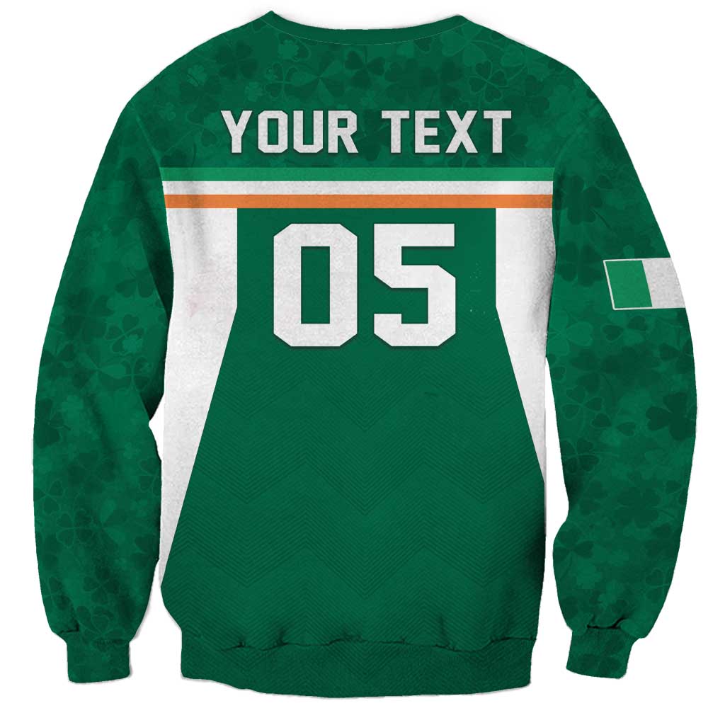 Custom Ireland Rugby Sweatshirt Old Retro Style