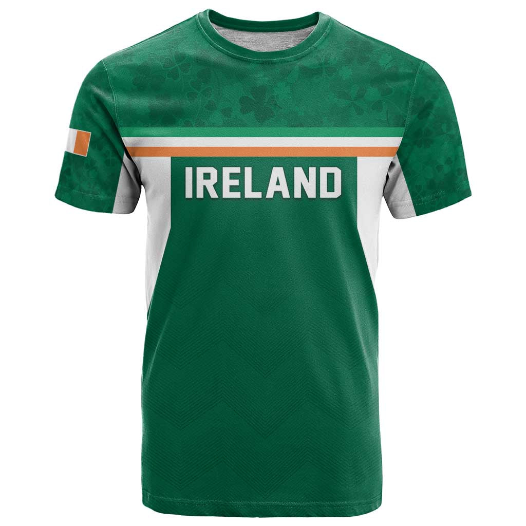 Custom Ireland Rugby T Shirt Old Retro Style