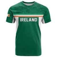 Custom Ireland Rugby T Shirt Old Retro Style
