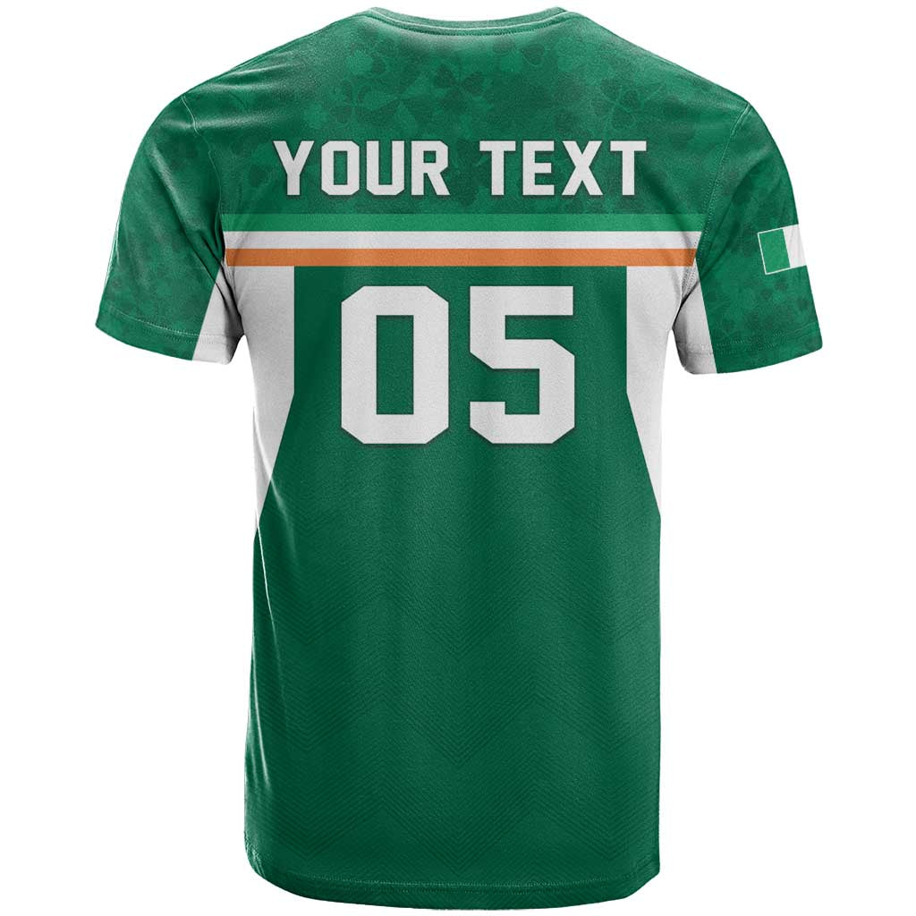Custom Ireland Rugby T Shirt Old Retro Style