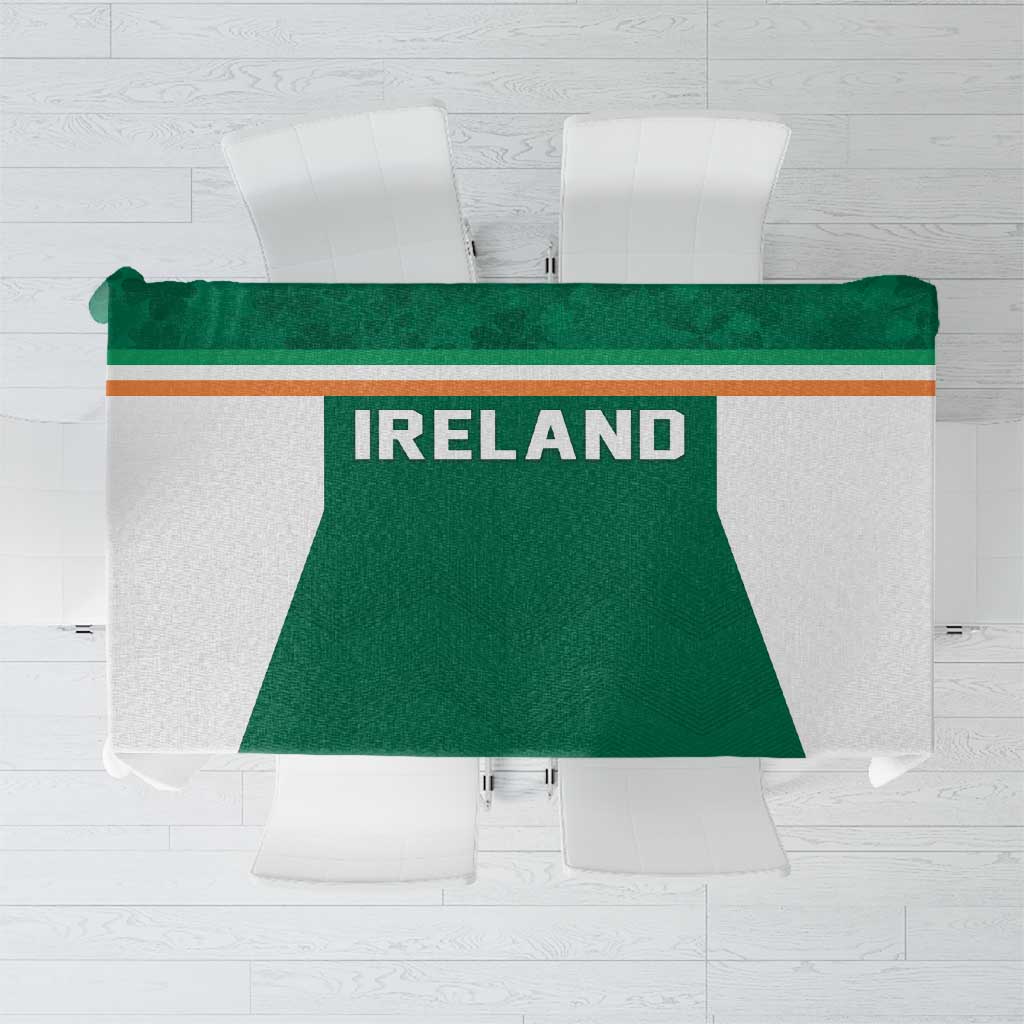 Ireland Rugby Tablecloth Old Retro Style