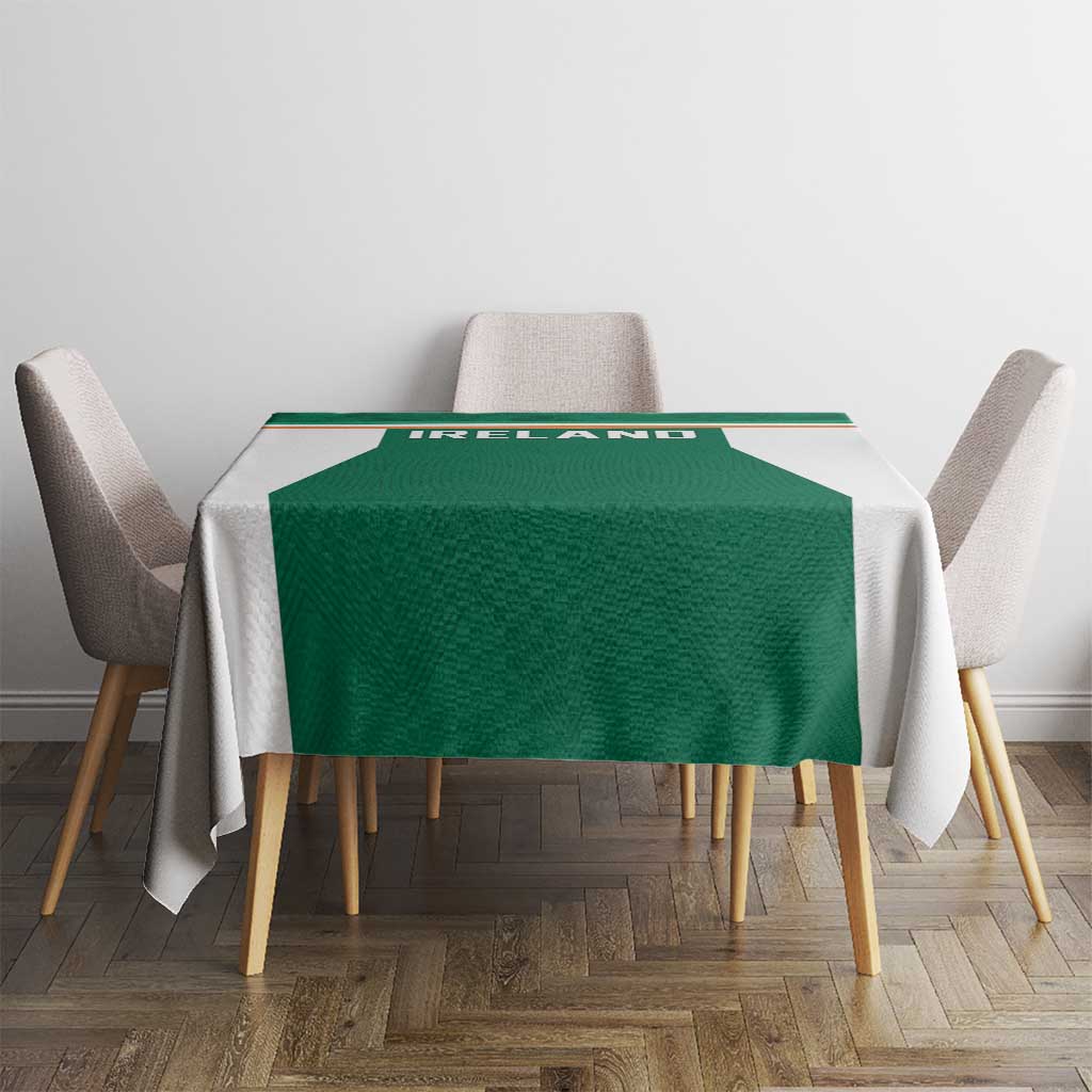 Ireland Rugby Tablecloth Old Retro Style