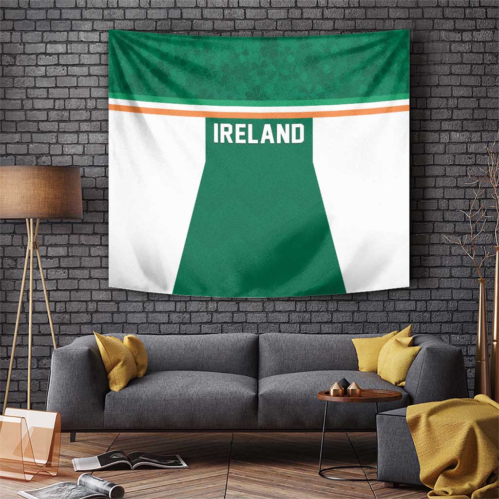 Ireland Rugby Tapestry Old Retro Style