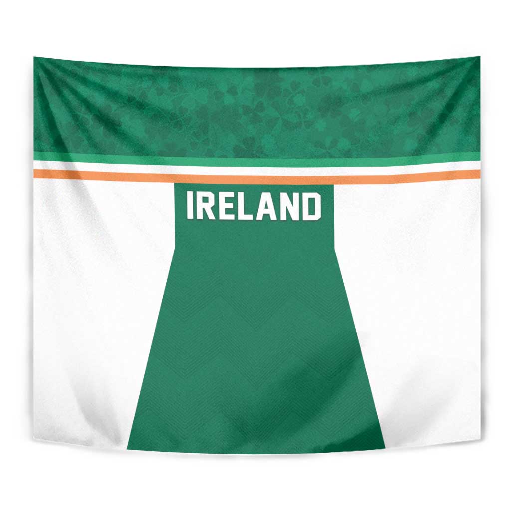 Ireland Rugby Tapestry Old Retro Style