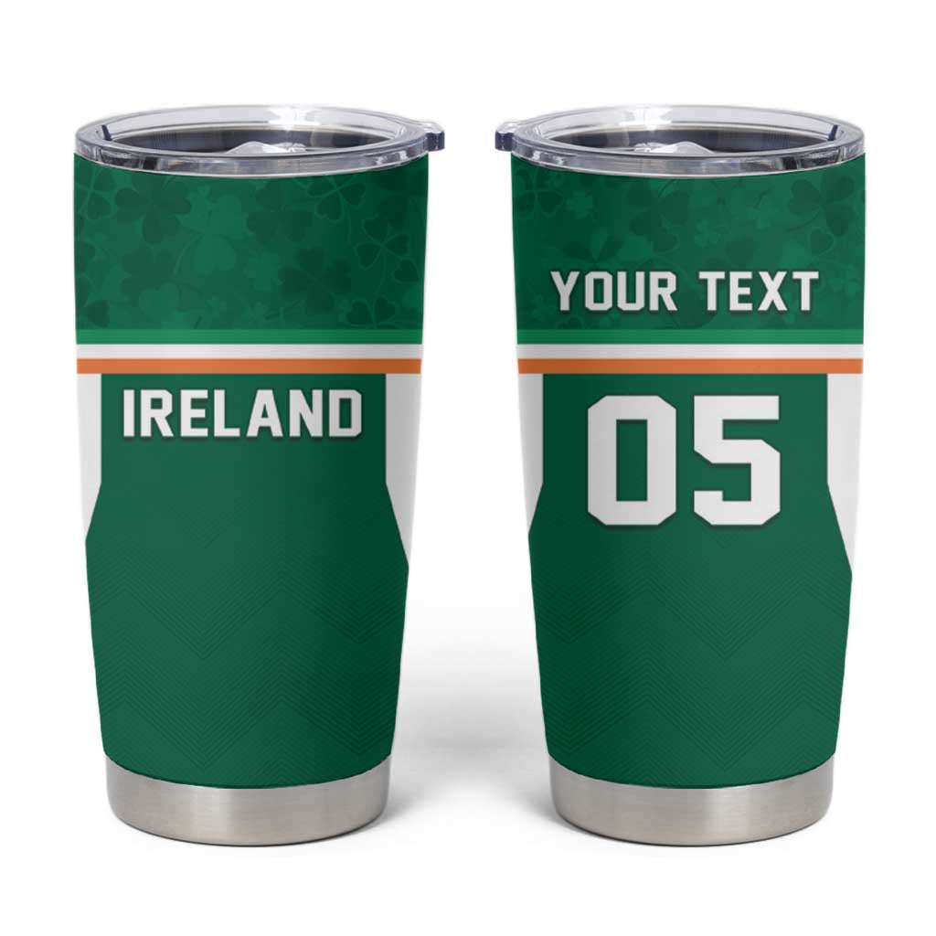 Custom Ireland Rugby Tumbler Cup Old Retro Style