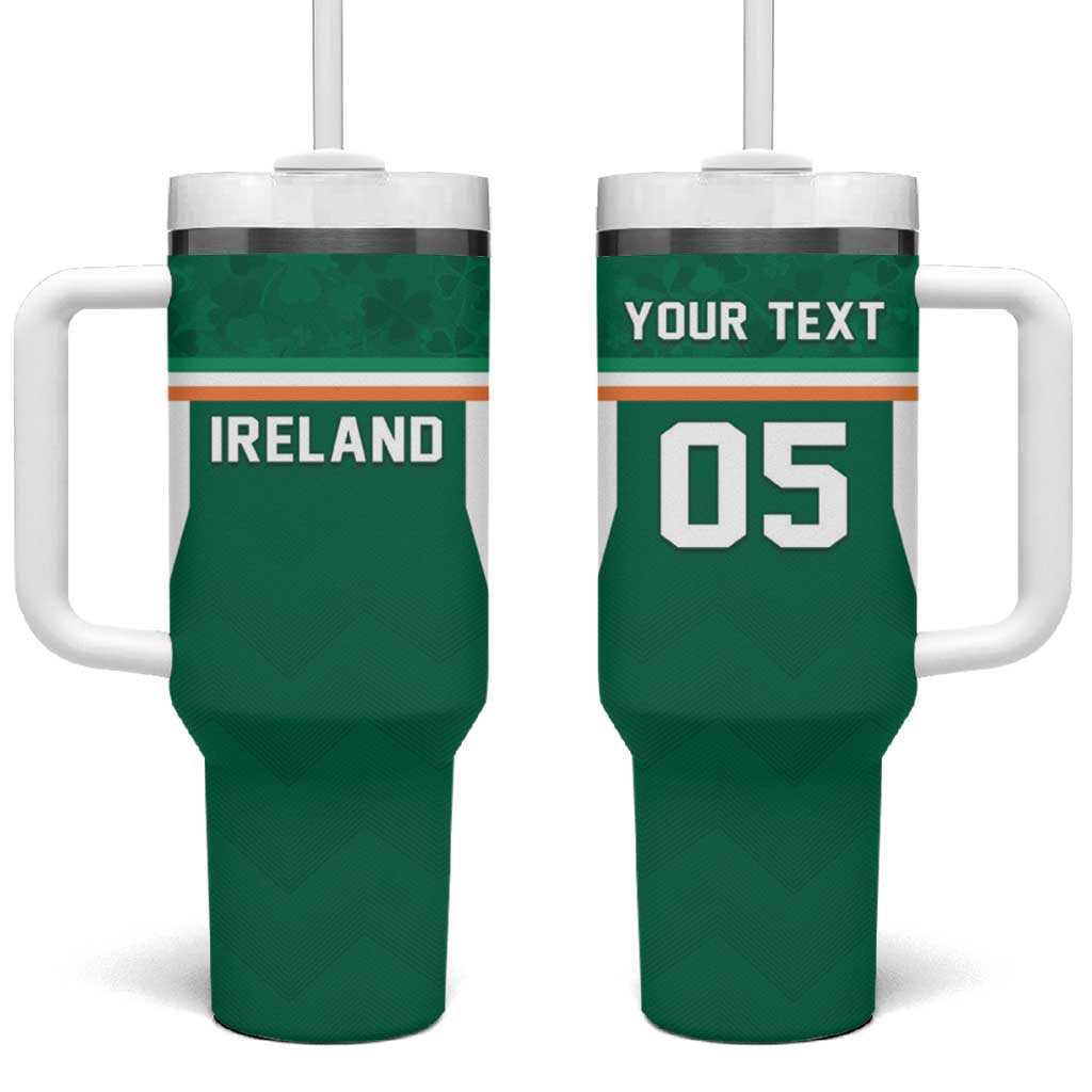 Custom Ireland Rugby Tumbler With Handle Old Retro Style