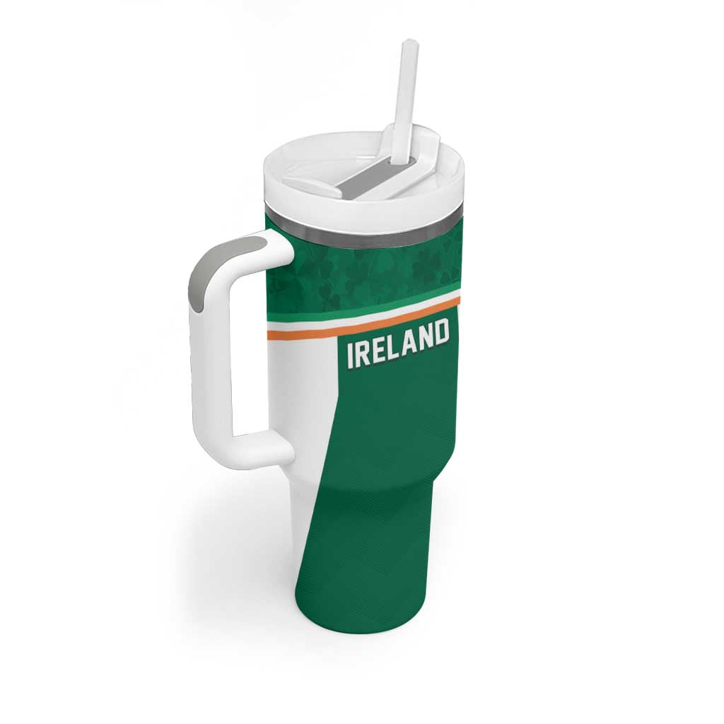 Custom Ireland Rugby Tumbler With Handle Old Retro Style