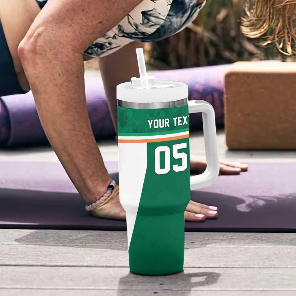 Custom Ireland Rugby Tumbler With Handle Old Retro Style