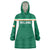 Custom Ireland Rugby Wearable Blanket Hoodie Old Retro Style