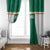 Ireland Rugby Window Curtain Old Retro Style