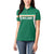 Custom Ireland Rugby Women Polo Shirt Old Retro Style