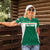 Custom Ireland Rugby Women Polo Shirt Old Retro Style