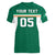 Custom Ireland Rugby Women V-Neck T-Shirt Old Retro Style