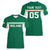 Custom Ireland Rugby Women V-Neck T-Shirt Old Retro Style
