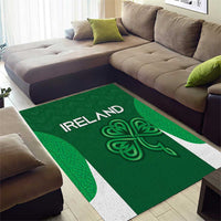 Ireland Rugby Area Rug Irish Celtic Shamrock