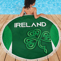 Ireland Rugby Beach Blanket Irish Celtic Shamrock
