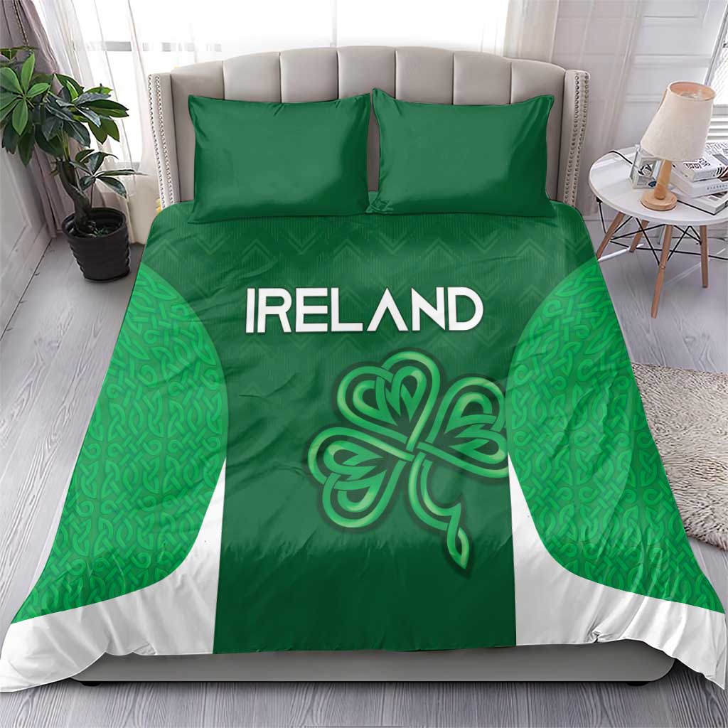 Ireland Rugby Bedding Set Irish Celtic Shamrock
