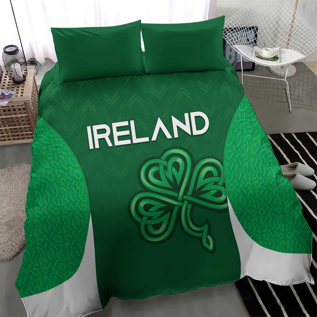 Ireland Rugby Bedding Set Irish Celtic Shamrock