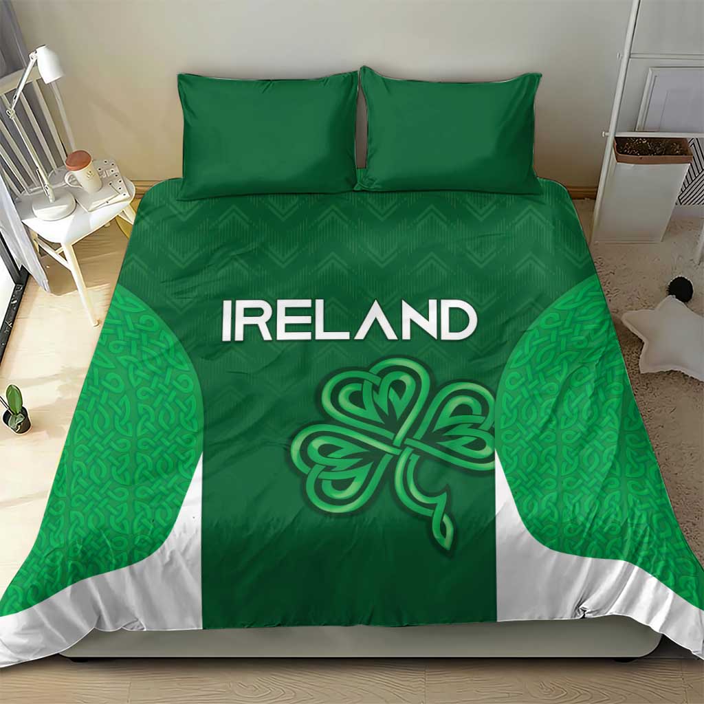 Ireland Rugby Bedding Set Irish Celtic Shamrock