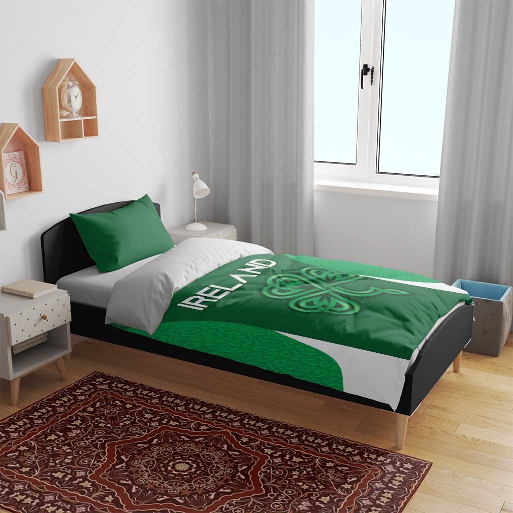 Ireland Rugby Bedding Set Irish Celtic Shamrock