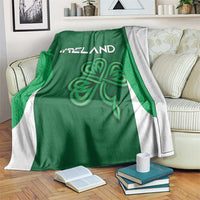 Ireland Rugby Blanket Irish Celtic Shamrock