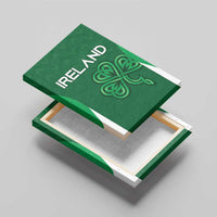 Ireland Rugby Canvas Wall Art Irish Celtic Shamrock