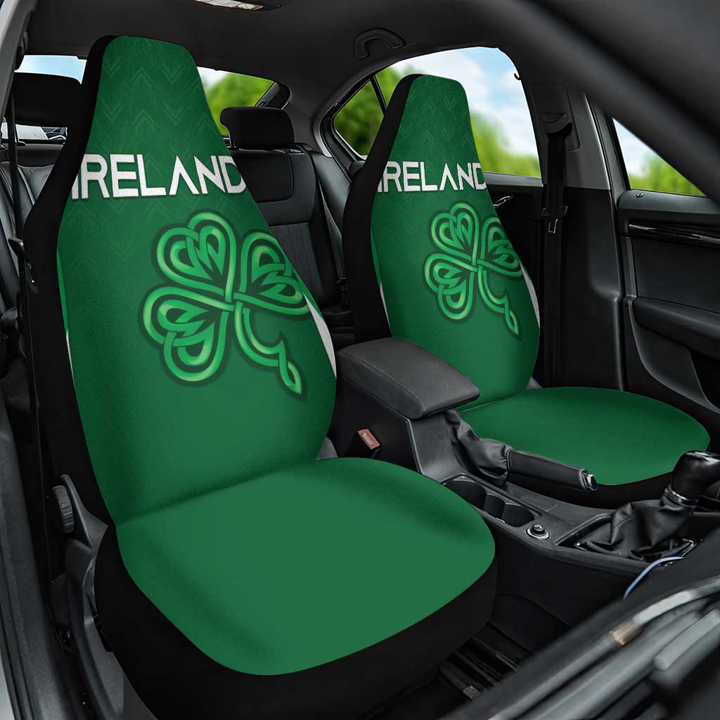 Ireland Rugby Car Seat Cover Irish Celtic Shamrock