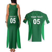Custom Ireland Rugby Couples Matching Tank Maxi Dress and Hawaiian Shirt Irish Celtic Shamrock
