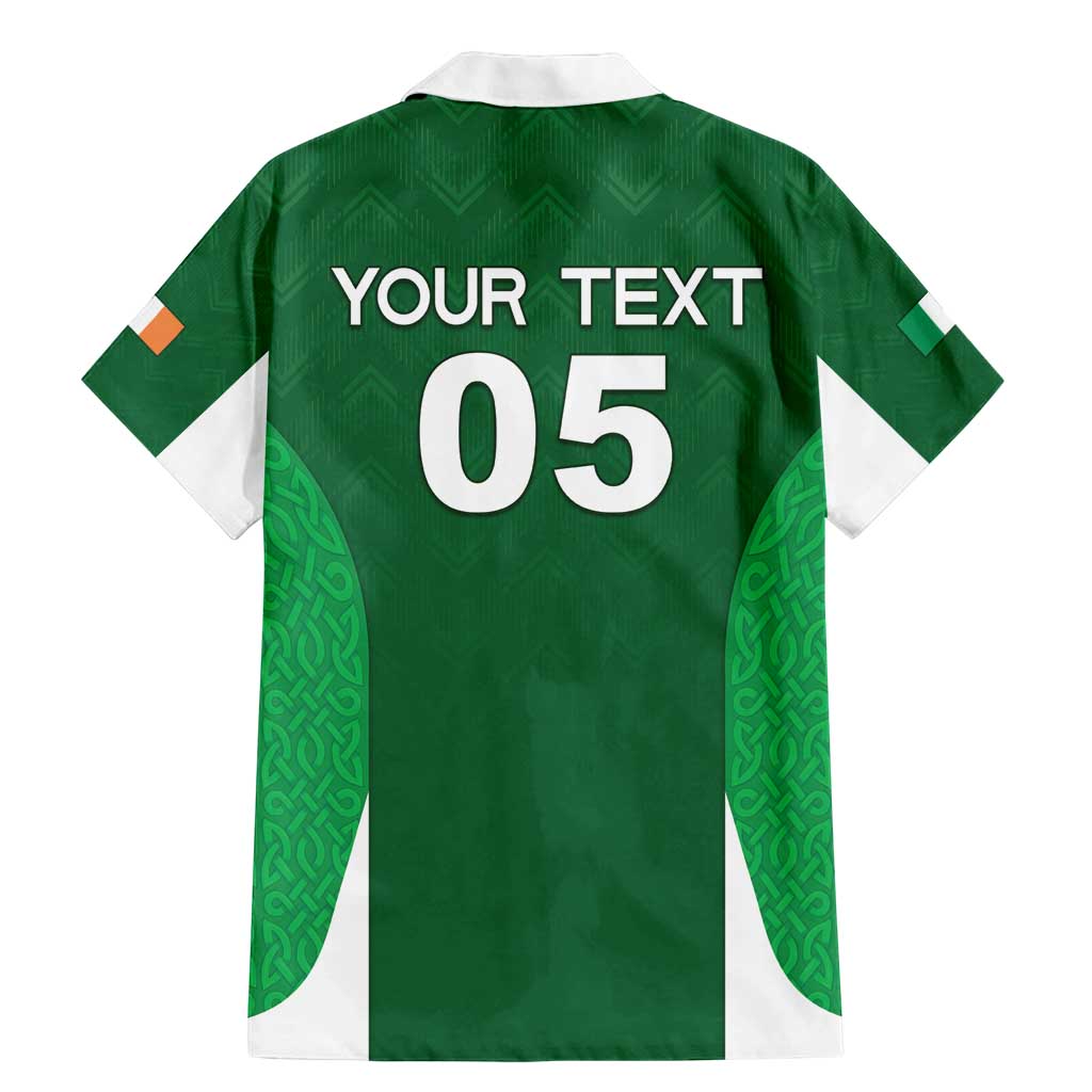 Custom Ireland Rugby Family Matching Mermaid Dress and Hawaiian Shirt Irish Celtic Shamrock