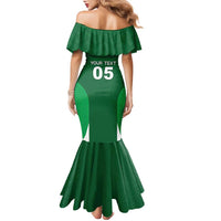 Custom Ireland Rugby Family Matching Mermaid Dress and Hawaiian Shirt Irish Celtic Shamrock