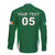 Custom Ireland Rugby Family Matching Off Shoulder Short Dress and Hawaiian Shirt Irish Celtic Shamrock