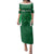Custom Ireland Rugby Family Matching Puletasi and Hawaiian Shirt Irish Celtic Shamrock