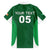 Custom Ireland Rugby Family Matching Short Sleeve Bodycon Dress and Hawaiian Shirt Irish Celtic Shamrock