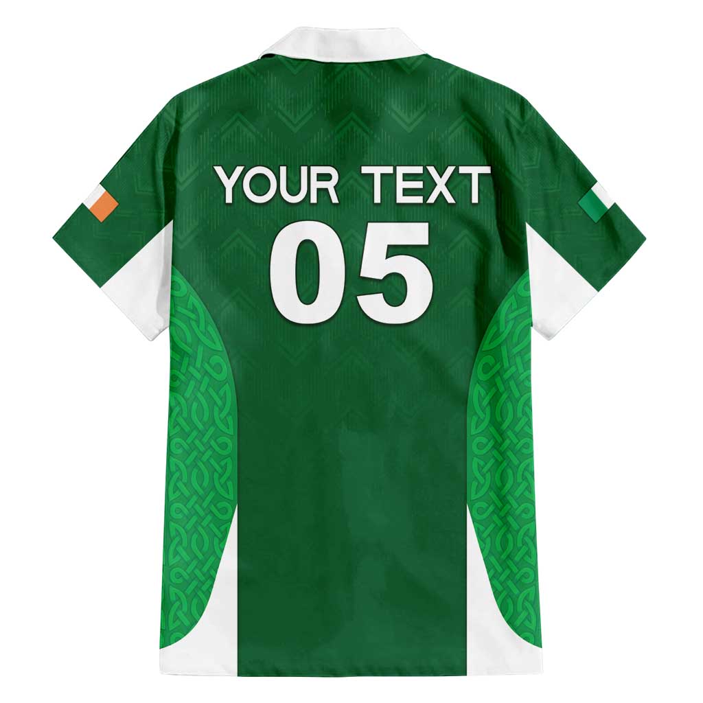 Custom Ireland Rugby Family Matching Tank Maxi Dress and Hawaiian Shirt Irish Celtic Shamrock