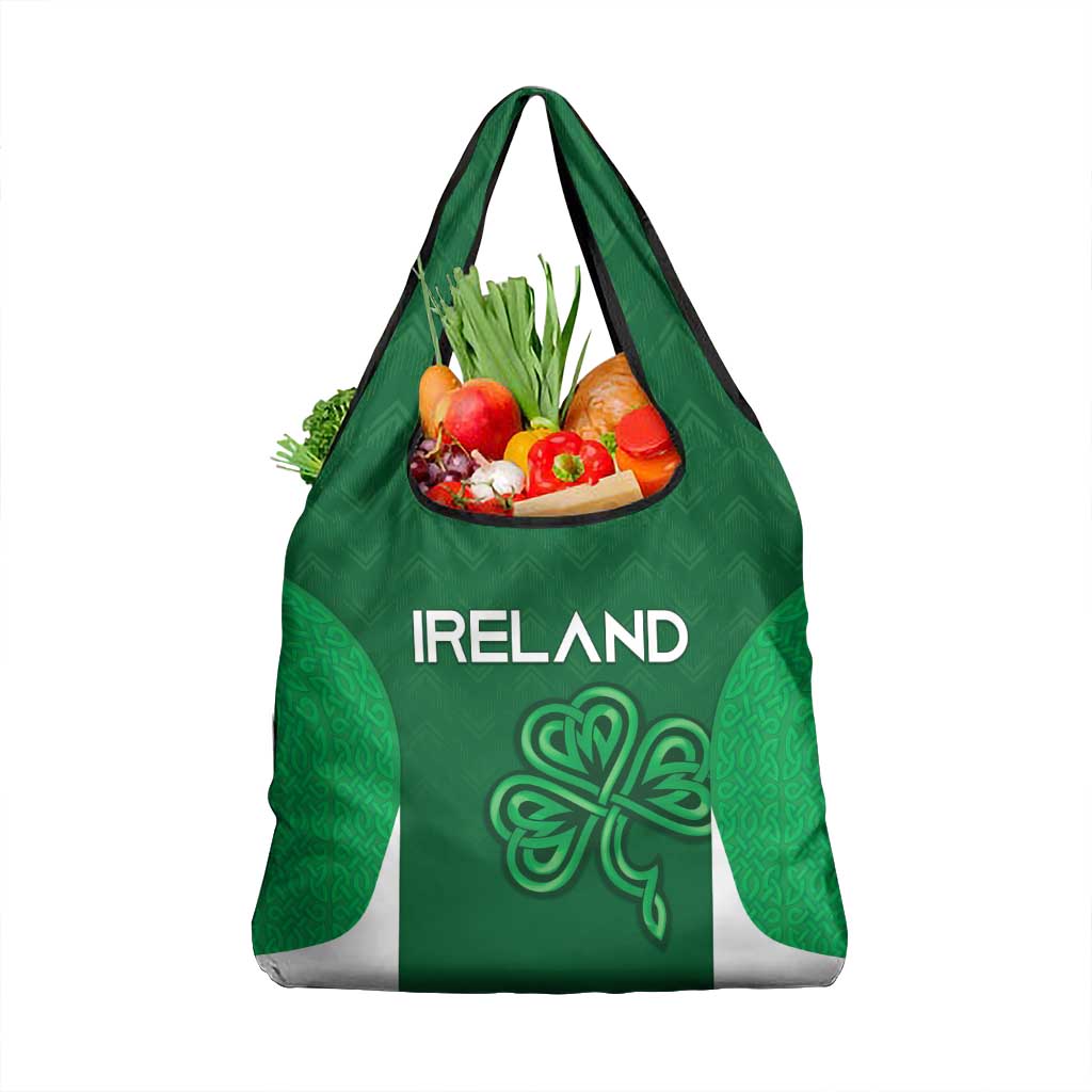 Ireland Rugby Grocery Bag Irish Celtic Shamrock