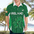 Custom Ireland Rugby Hawaiian Shirt Irish Celtic Shamrock