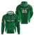 Custom Ireland Rugby Hoodie Irish Celtic Shamrock