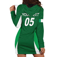 Custom Ireland Rugby Hoodie Dress Irish Celtic Shamrock