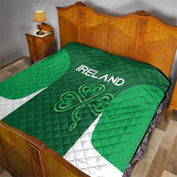 Ireland Rugby Quilt Irish Celtic Shamrock