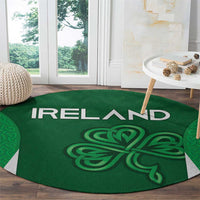 Ireland Rugby Round Carpet Irish Celtic Shamrock