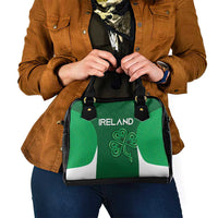 Ireland Rugby Shoulder Handbag Irish Celtic Shamrock