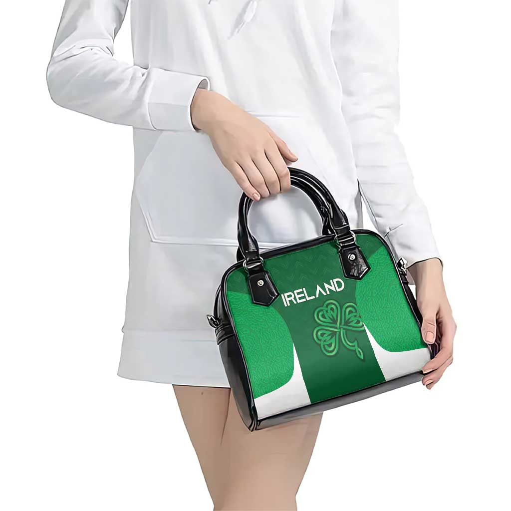 Ireland Rugby Shoulder Handbag Irish Celtic Shamrock