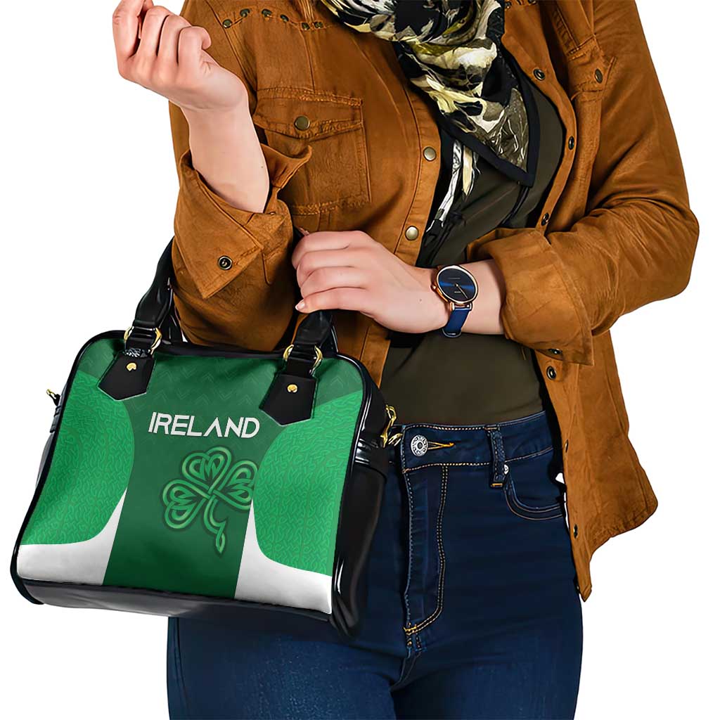 Ireland Rugby Shoulder Handbag Irish Celtic Shamrock