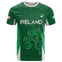 Custom Ireland Rugby T Shirt Irish Celtic Shamrock